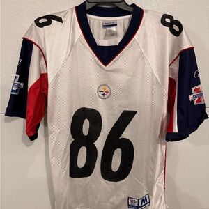 Hines Ward Pittsburgh Steelers Super Bowl XL Reebok NFL Jersey Sz Medium